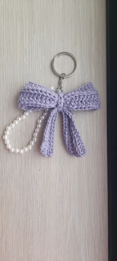 Llavero a crochet - miniatura 1