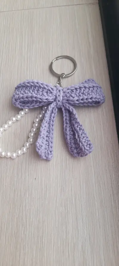 Llavero a crochet - miniatura 2