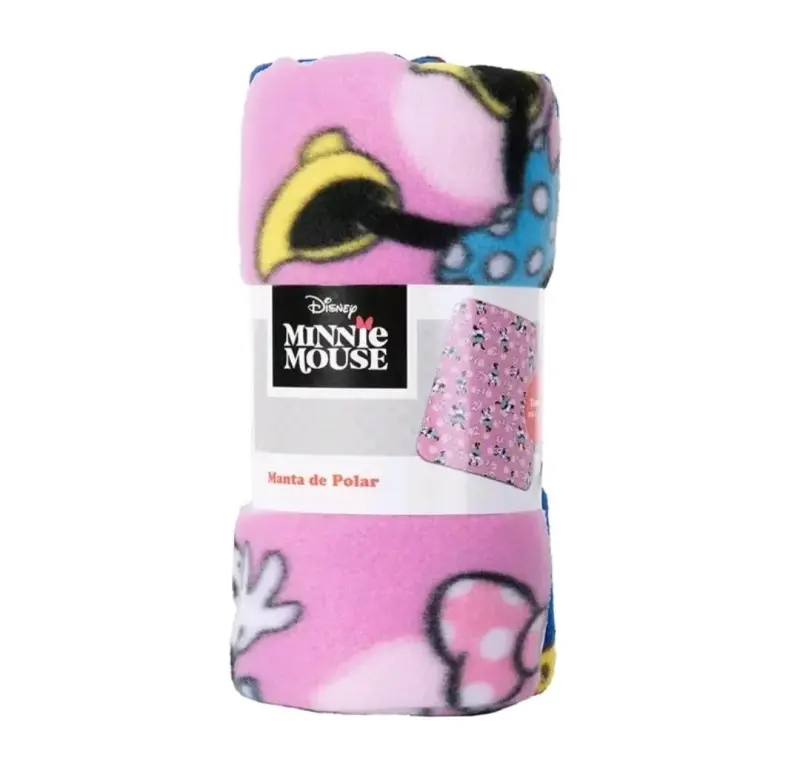 Manta de polar Minnie Mouse - 1