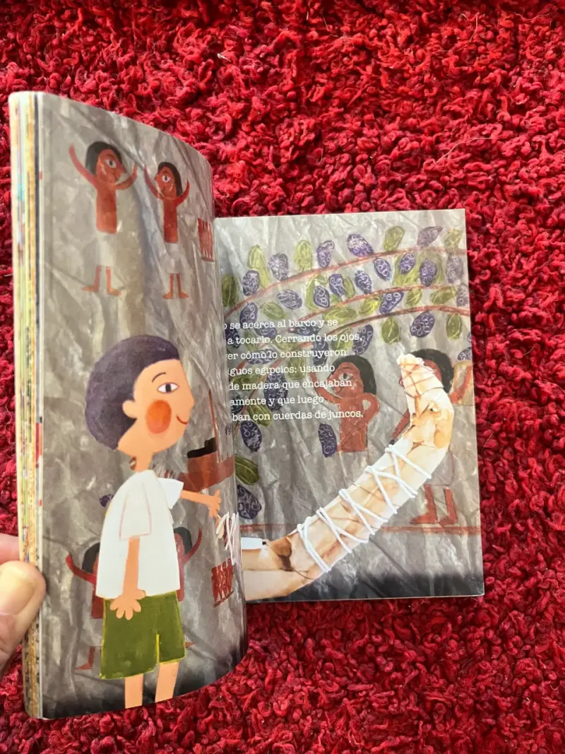 Libro infantil La barca de Akins - 3