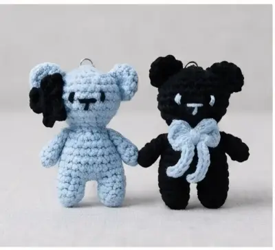 Ositos tejidos a crochet - miniatura 1