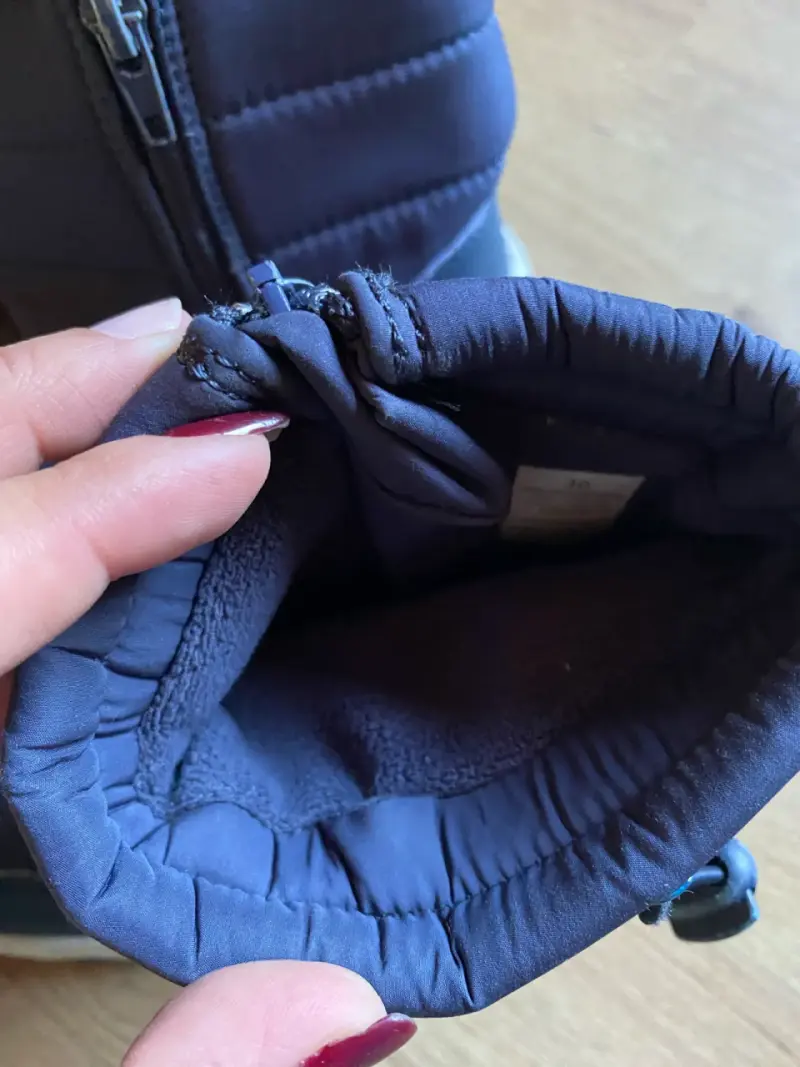Botas de nieve azules para niños - 4