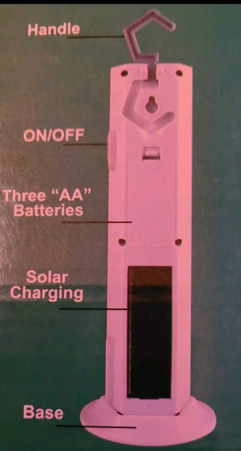 Lámpara LED recargable de emergencia Solar - 2