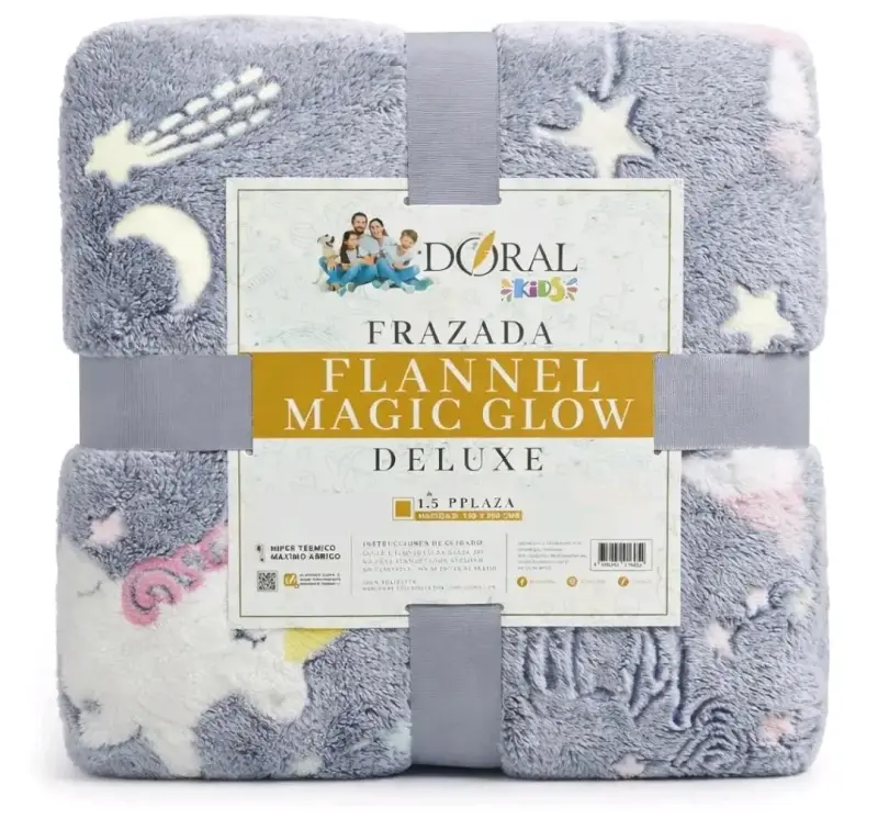 Frazada Flannel Magic Glow Deluxe - 1
