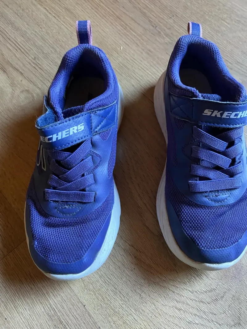 Zapatillas morada Skechers - 1
