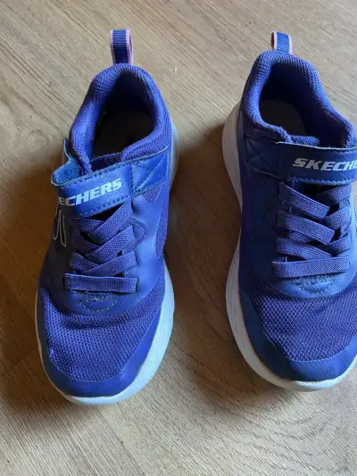 Zapatillas morada  Skechers - miniatura 1