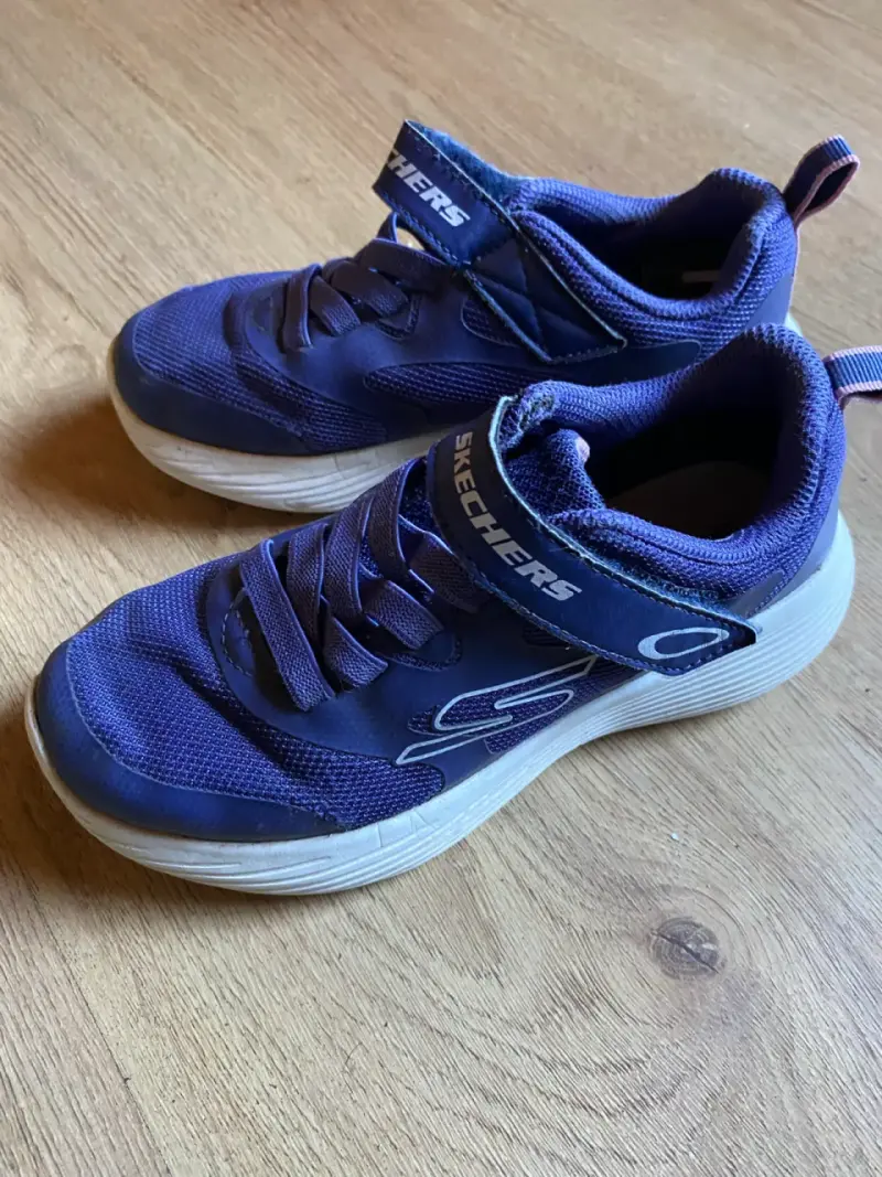 Zapatillas morada Skechers - 2