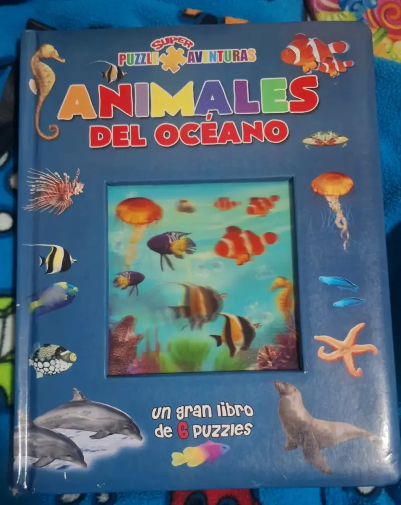 Libro de puzzles Animales del Océano - 3