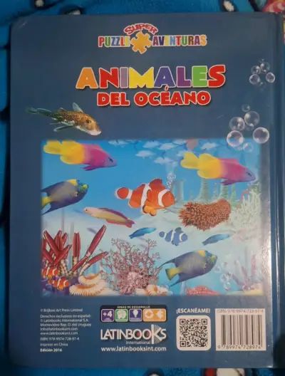 Libro de puzzles Animales del Océano - miniatura 4