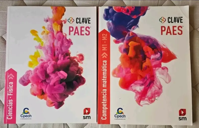 Libros Clave PAES Física y M1-M2 SM - 1