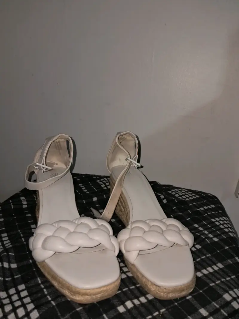 Sandalias blancas HYM - 2