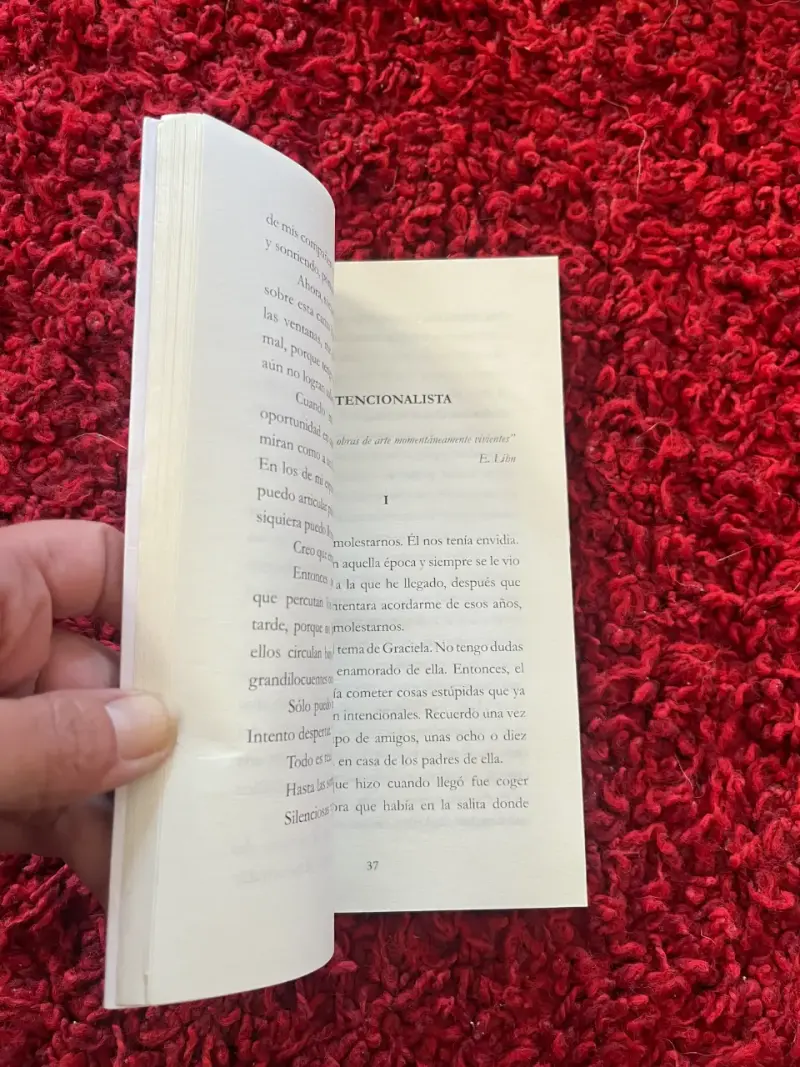 Libro 'El Intencionalista' cuentos - 2