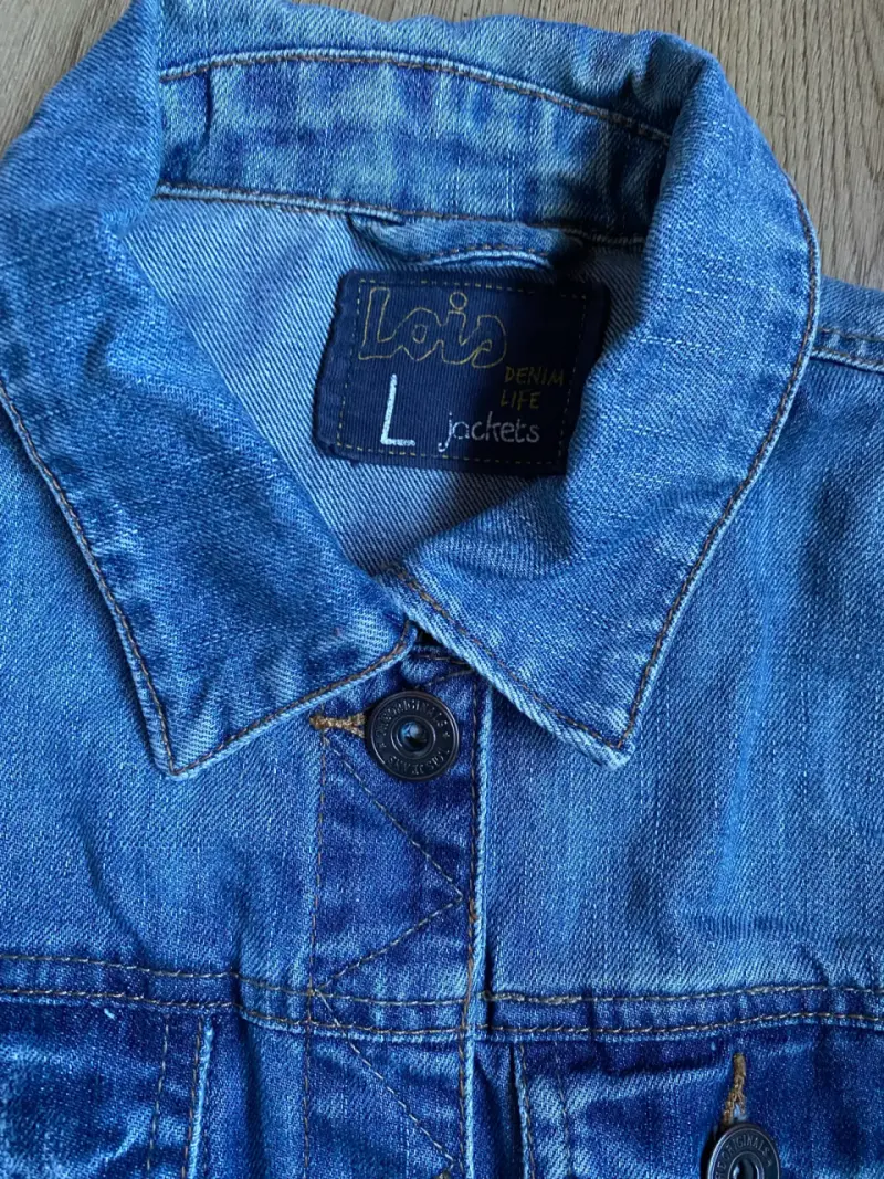Chaqueta de mezclilla azul - 2