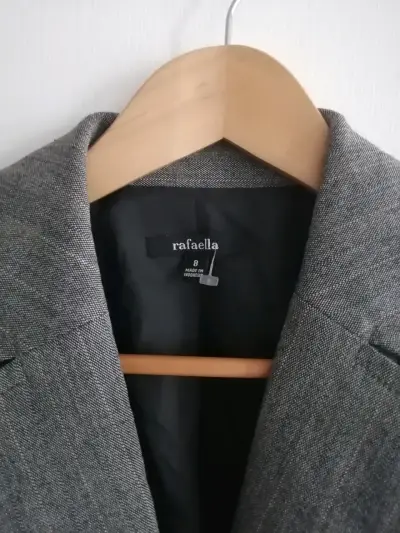 Blazer gris clásico - miniatura 3