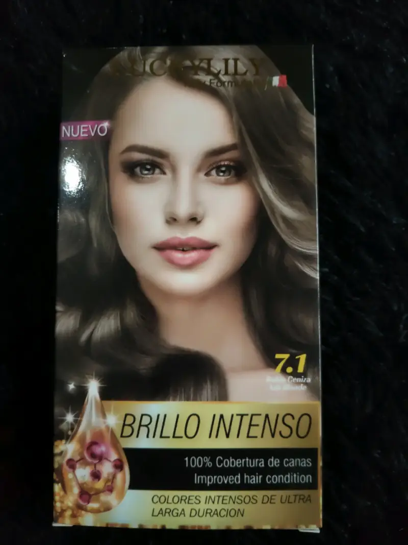 Tinte cabello rubio ceniza - 1