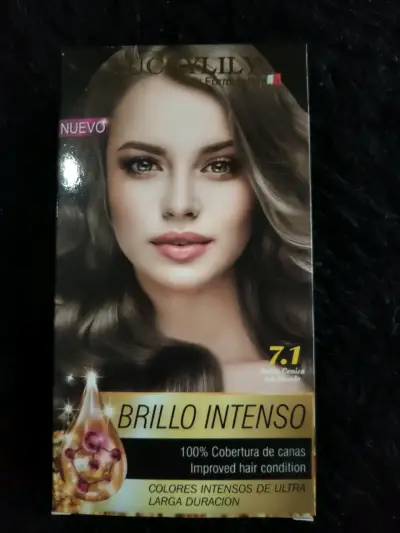 Tinte cabello rubio ceniza - miniatura 1