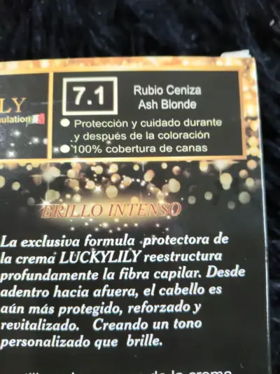 Tinte cabello rubio ceniza - miniatura 3