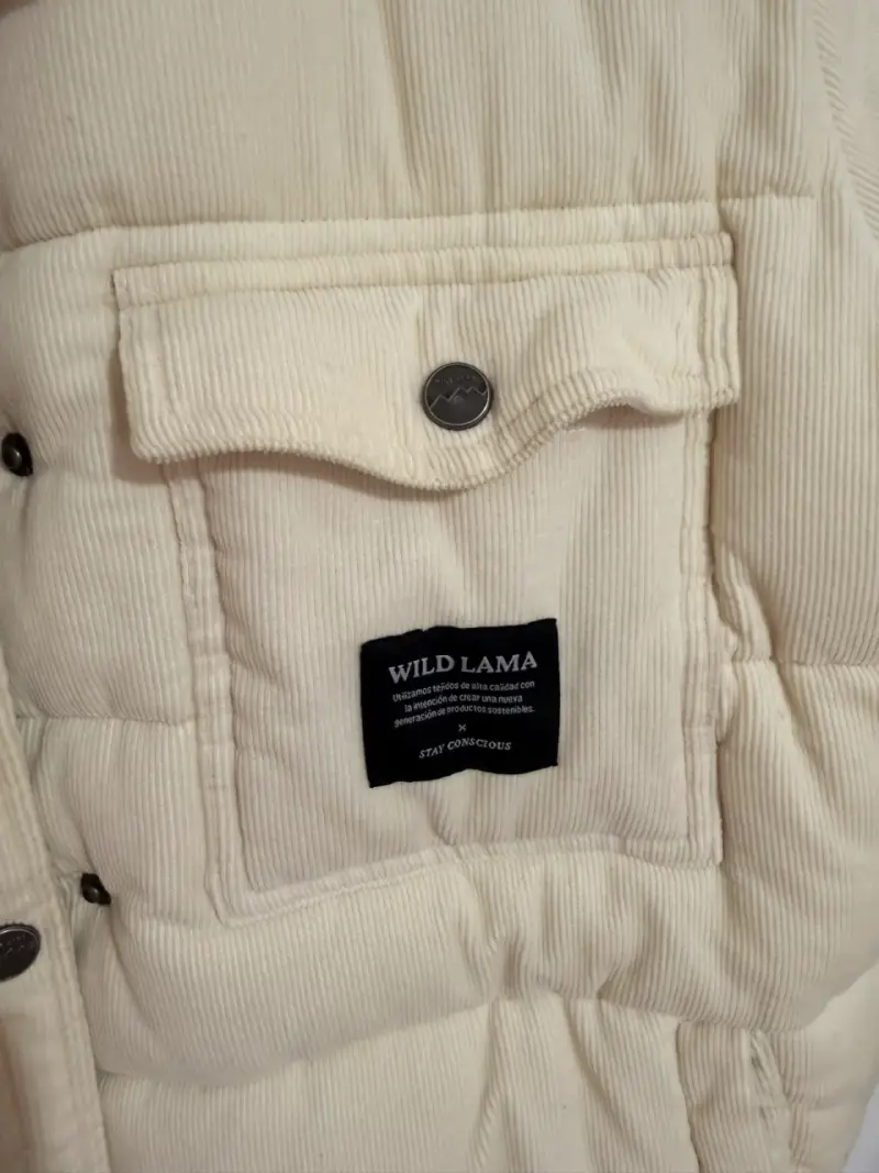 Chaqueta acolchada blanca - 2