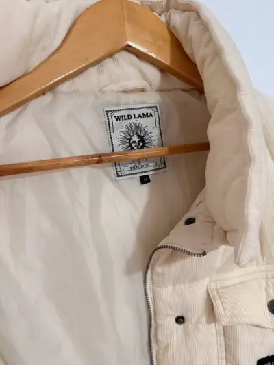 Chaqueta acolchada blanca - miniatura 3