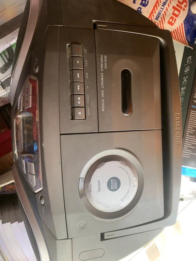 Radio boombox Samsung gris - 3