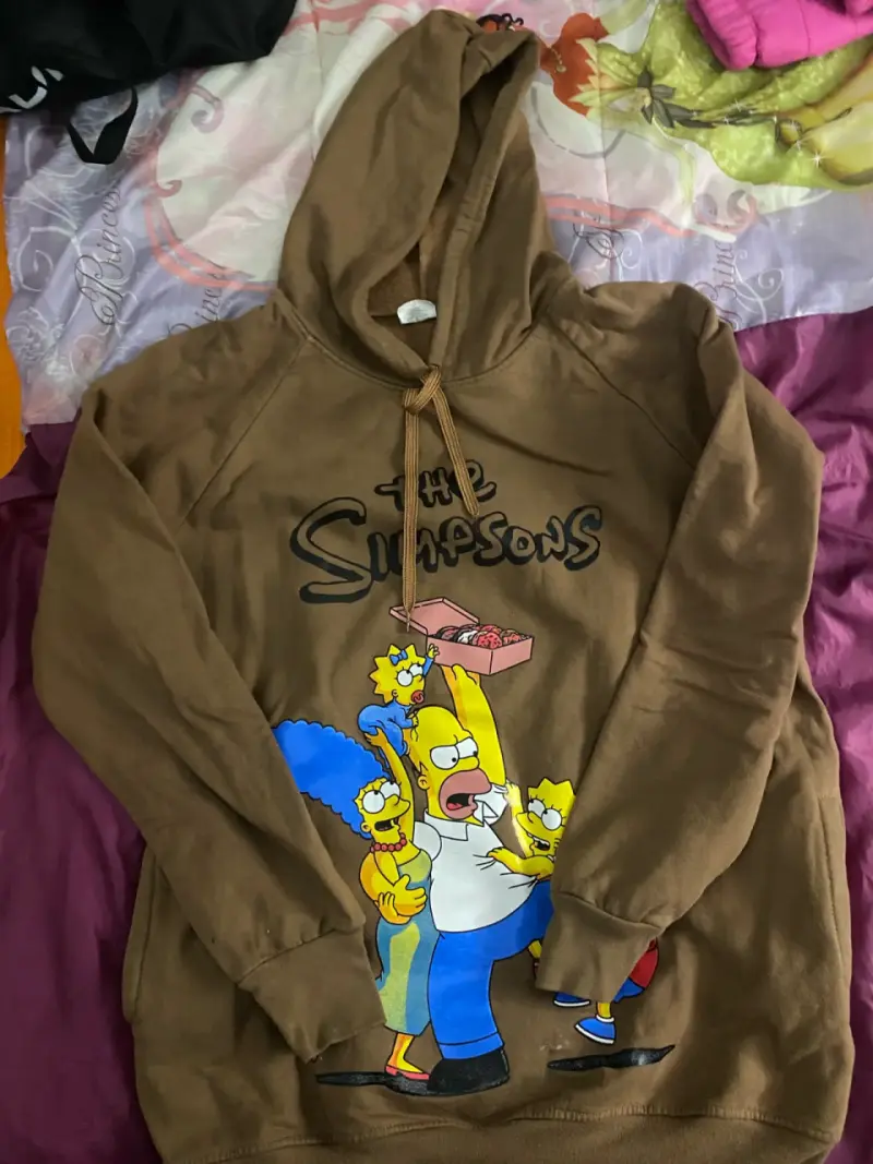 Polerón marrón The Simpsons