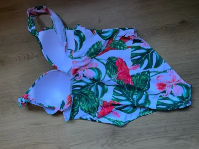 Traje de baño floral mujer - miniatura 1