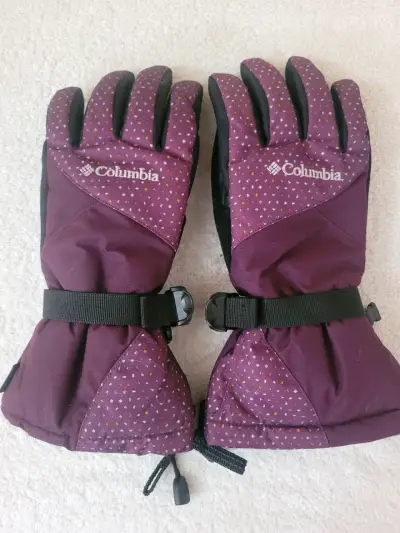 Guantes de invierno Columbia morados - miniatura 1
