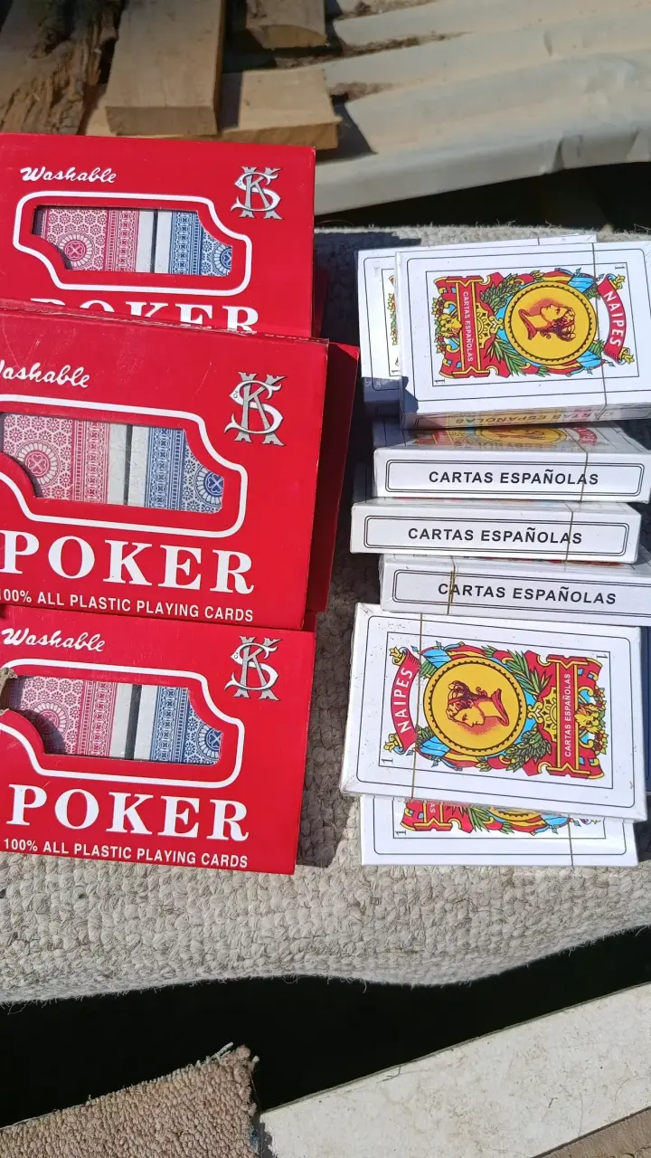 Barajas de cartas Poker y Españolas