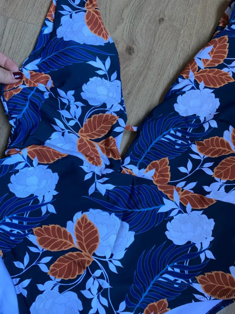 Traje de baño estampado floral - 2