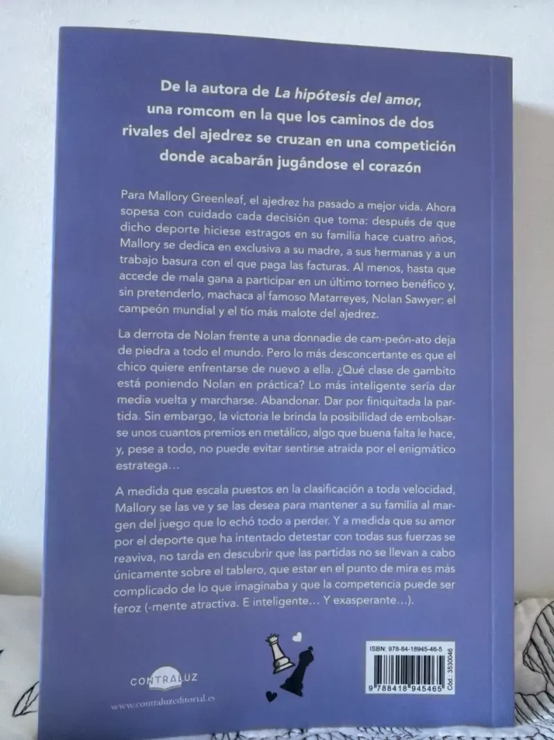 Libro 'Jaque mate al amor' - 2