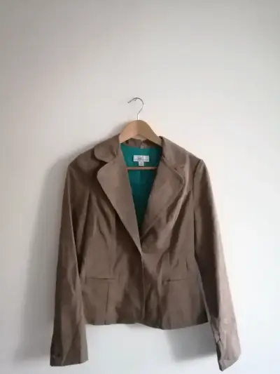 Blazer café elegante - miniatura 1