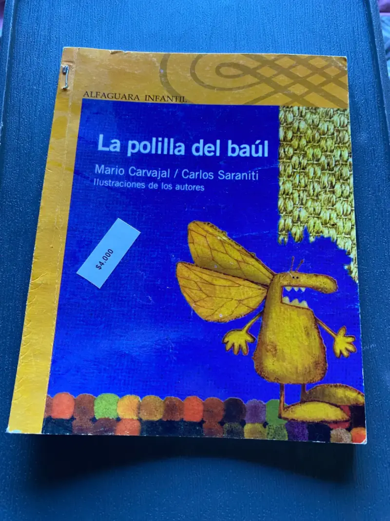 La polilla del baúl - libro infantil - 1