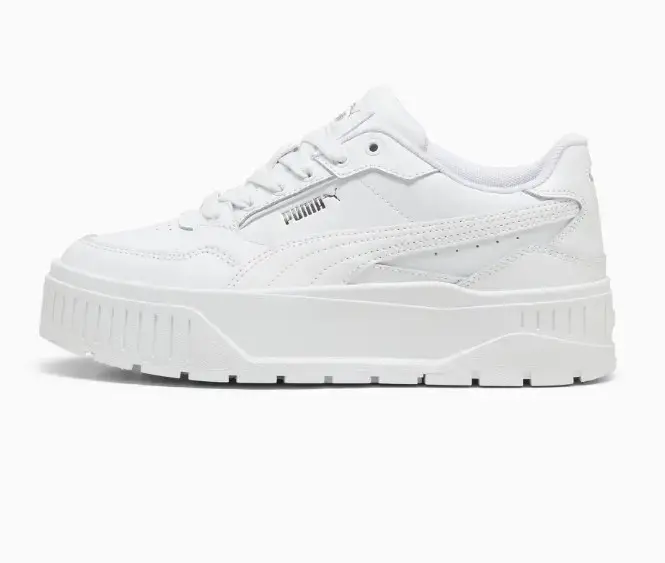 Zapatillas blancas de plataforma