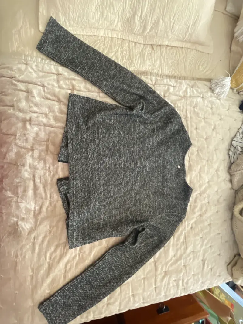 Chaqueta gris de mujer - 3