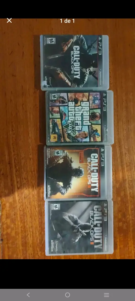 Lote de juegos PS3