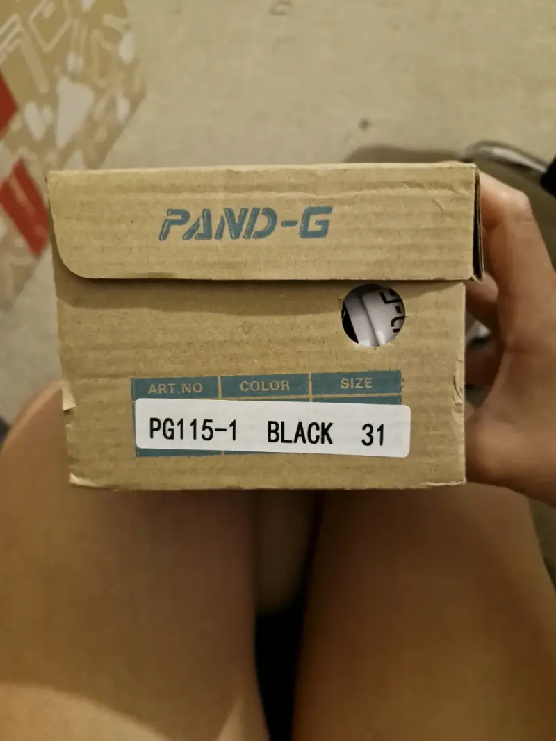Zapatillas negras de caña Pand G - 3