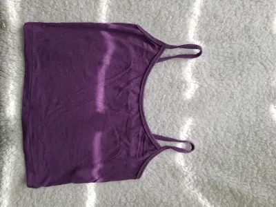 Camiseta tirantes morada - miniatura 1