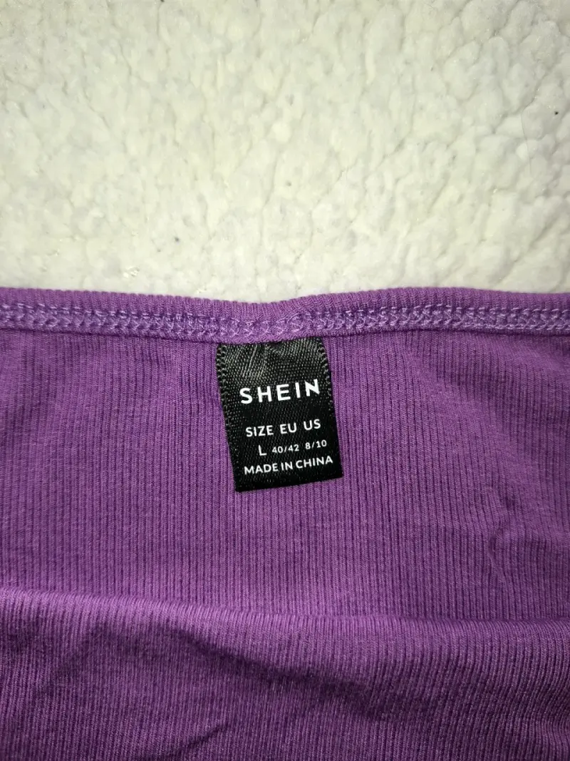 Camiseta tirantes morada - 2