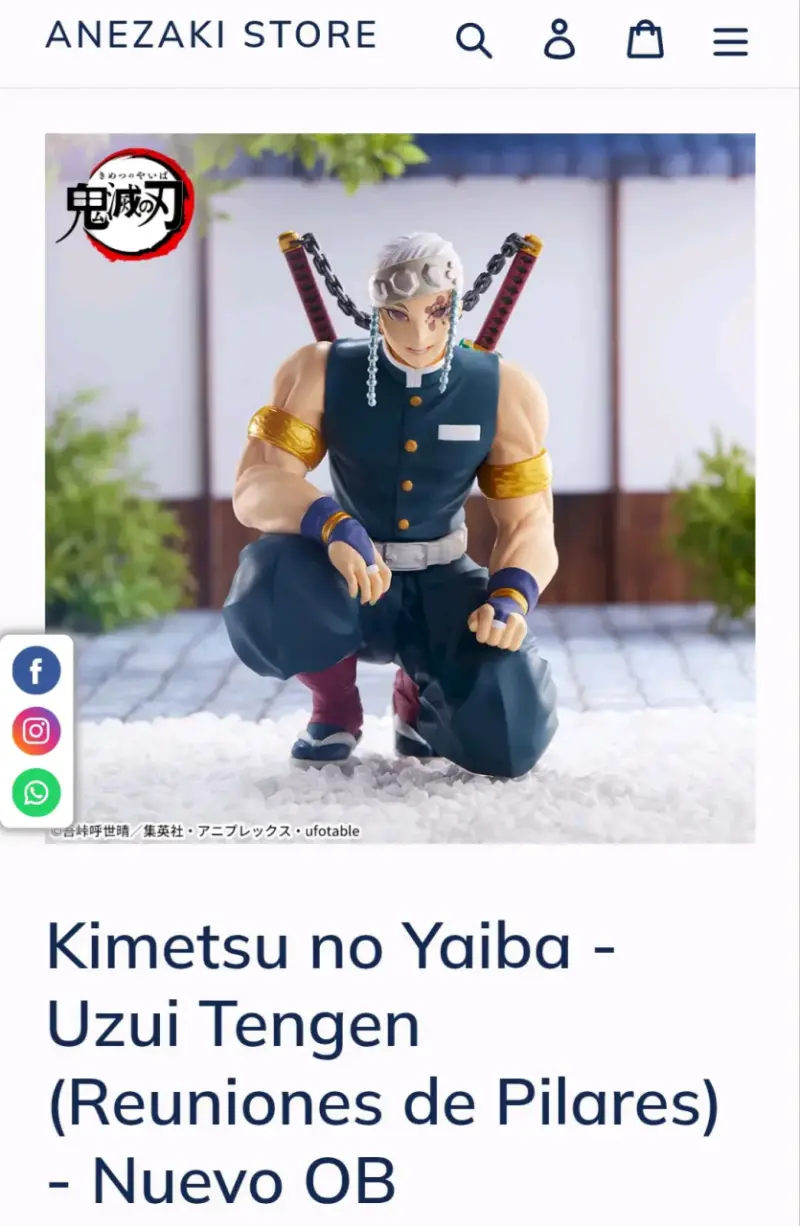 Figura de Uzui Tengen Kimetsu no Yaiba - 3