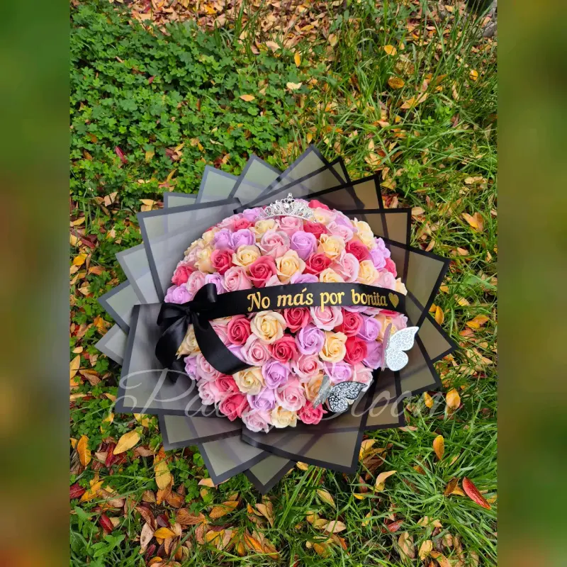 Ramo eterno 100 rosas - 2