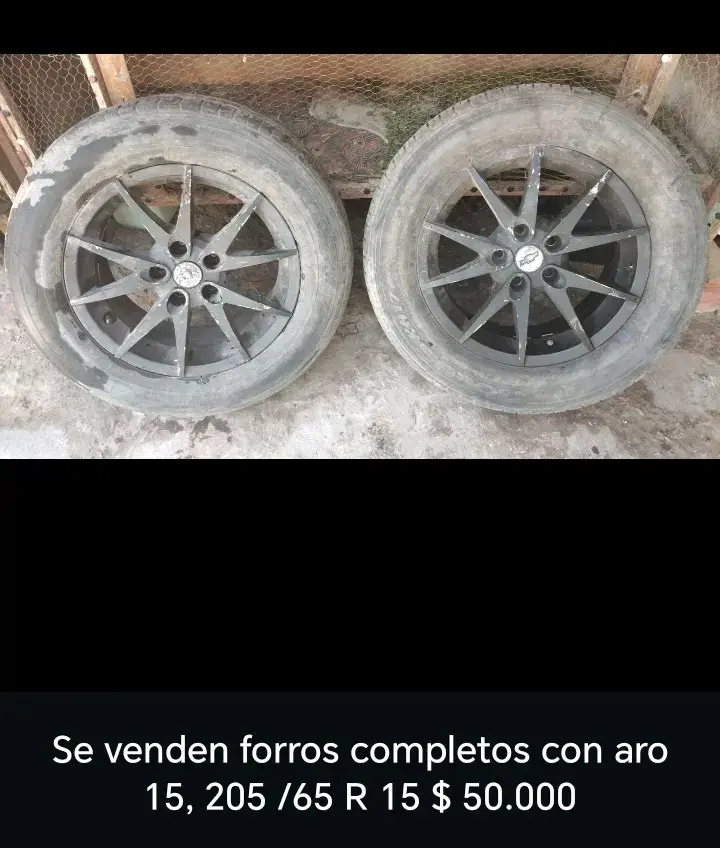 Neumáticos completos aro 15