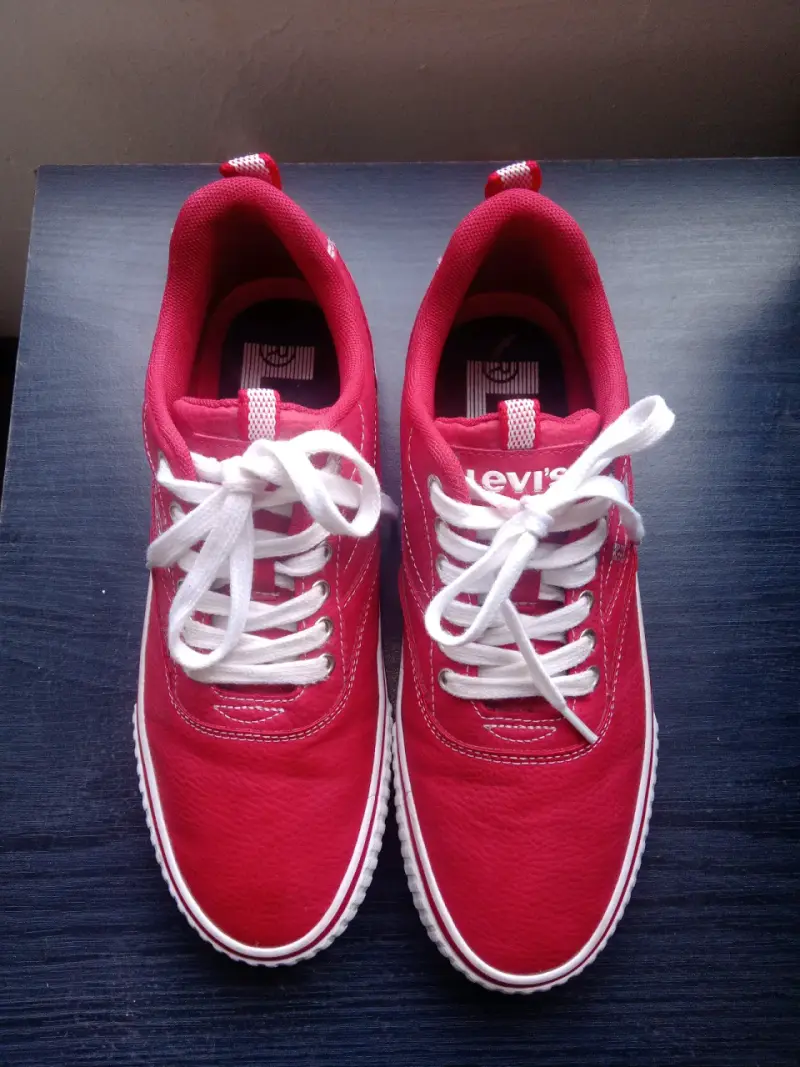 Zapatillas rojas Levi's unisex - 1