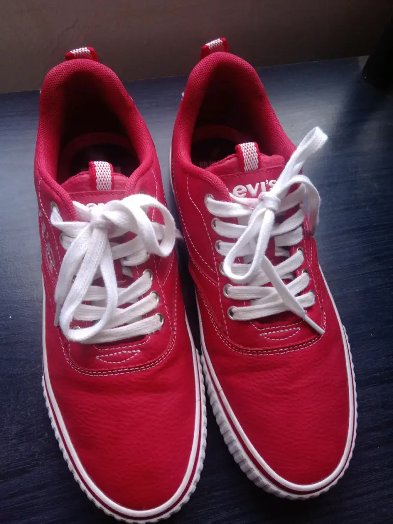 Zapatillas rojas Levi's unisex - 2