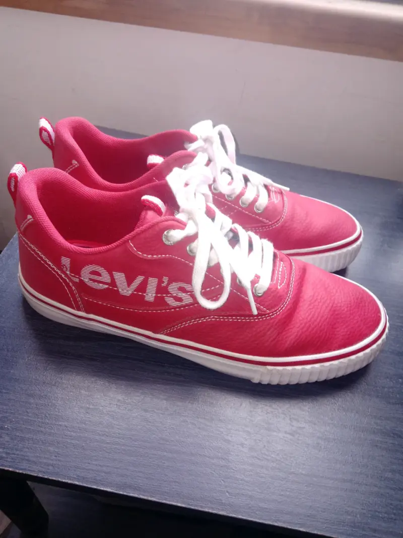 Zapatillas rojas Levi's unisex - 3