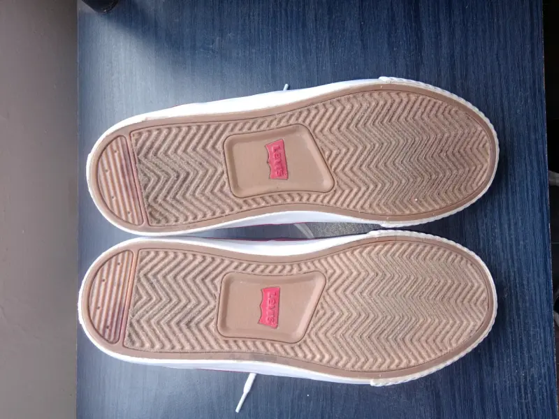 Zapatillas rojas Levi's unisex - 5