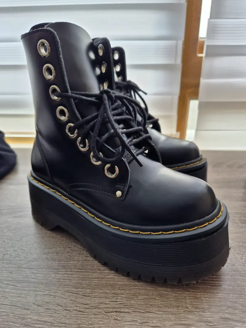 Botas negras plataforma - 2
