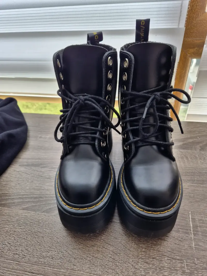 Botas negras plataforma - 3