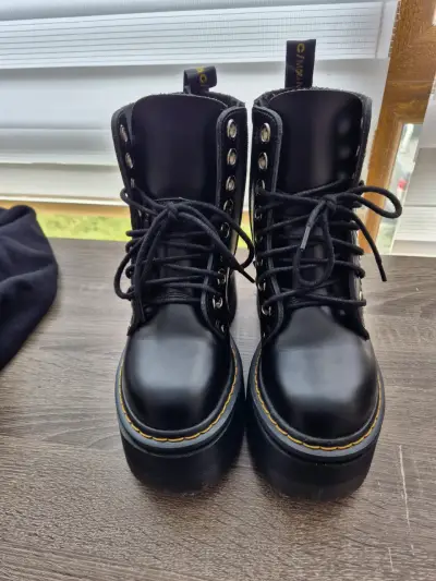 Botas negras plataforma - miniatura 3