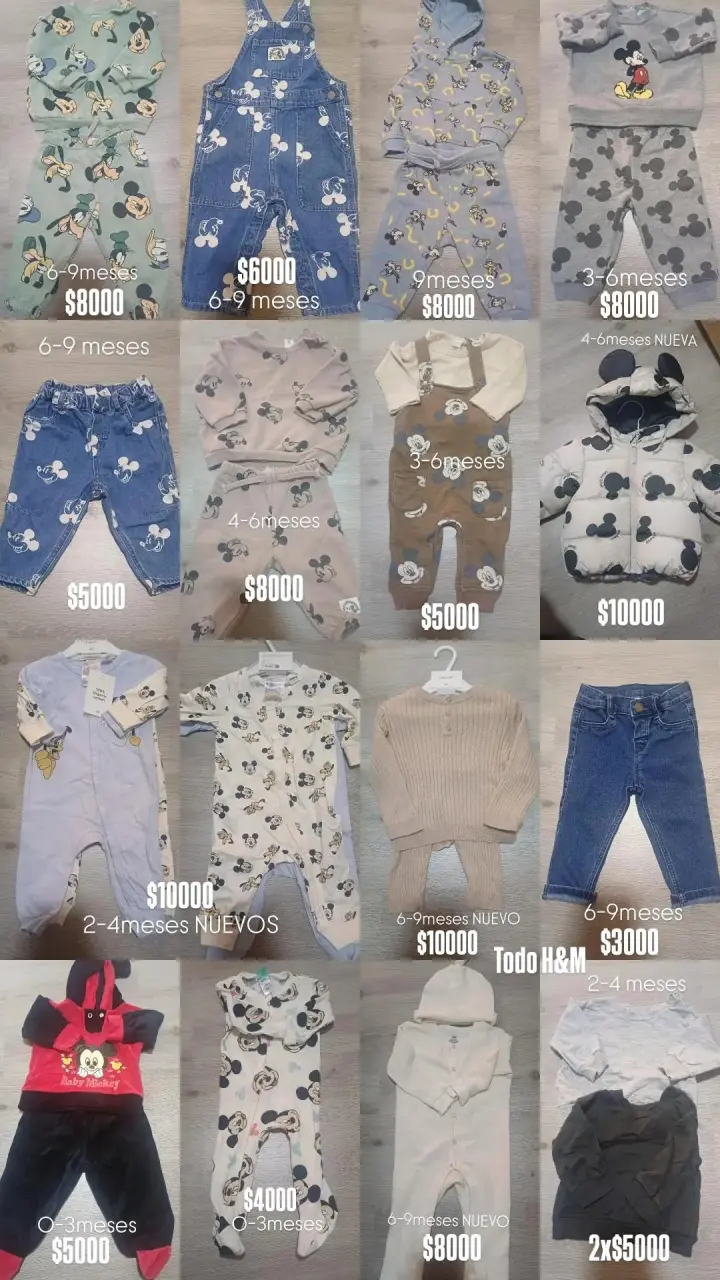 Conjunto infantil estampado Disney - 1