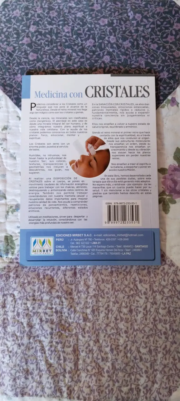 Libro Cristaloterapia Mirbet - 2